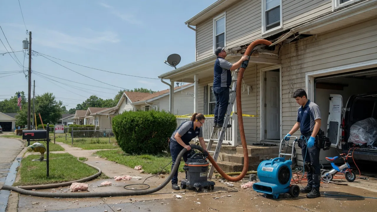 Water Damage Restoration in Allentown, NJ near me